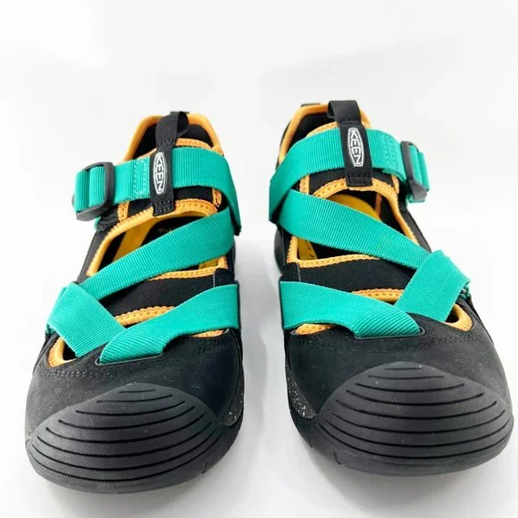 Keen Men's Zeraport Trail Green/Yellow Strappy Hiker Sandal Size 10 New - Picture 4 of 10